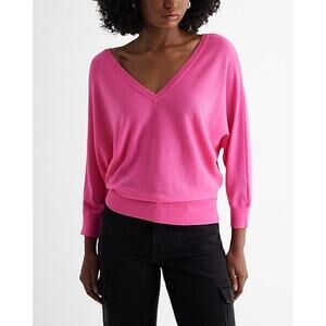 Express Reversible Sweater in Pink Size L✨